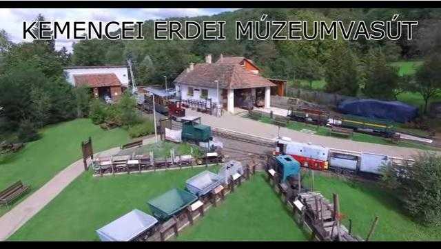Légi barangolás a Kemencei Erdei Múzeumvasúton - részlet a filmből