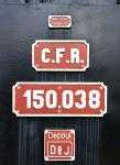 C.F.R. 150.038 szerkocsi táblái
